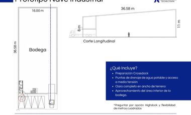 NAVES NDUSTRIALES  EN PREVENTA EN ANTARES TECHNO PARK