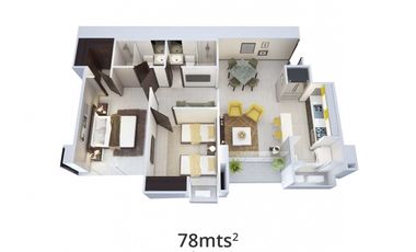 Vendo apartamento en Park Square Rise, Vía España