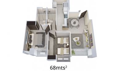 Vendo apartamento en Park Square Rise, Vía España