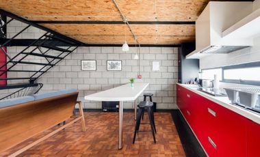 Santa Fe  Lofts amueblados ideales  para ejecutivos y estudiantes