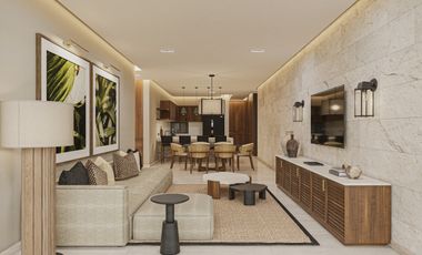 Departamento en venta dentro de Hacienda Xcanatún