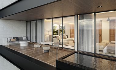 Departamento en venta dentro de Hacienda Xcanatún