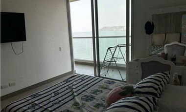 Apartamento Frontal en primera linea de playa de bello horizonte - 005