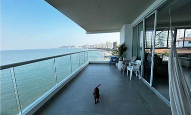 Apartamento Frontal en primera linea de playa de bello horizonte - 005