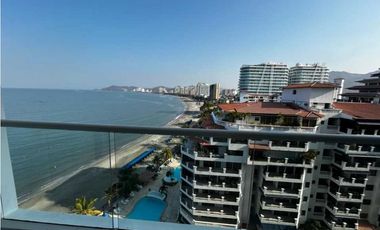 Apartamento Frontal en primera linea de playa de bello horizonte - 005