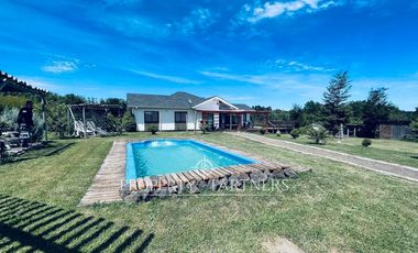 Casa en parcela cercana a Temuco.