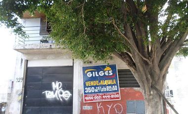 VENTA GALPÓN 350M²   C/ DEPTO 3 AMB. PTA. ALTA  EN R. MEJÍA   BUEN ESTADO