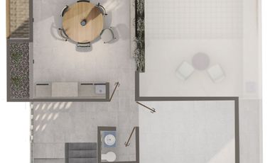 Villas(2R) en Venta en Villas Sunset San Benito, Telchac