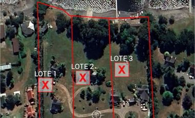 Sitio con dos cabañas a orilla de Lago Puyehue