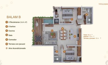 Traspaso Departamento en Preventa en Holbox  - Kaban