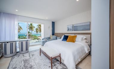 Departamentos en venta a pie de playa Puerto Vallarta