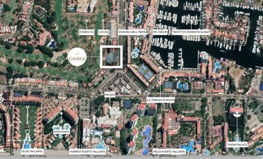 Departamentos en venta Marina Vallarta frente a campo de golf