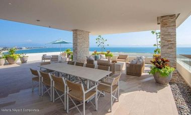 Departamento en venta Bucerias Nayarit frente al mar