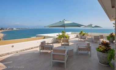 Departamento en venta Bucerias Nayarit frente al mar