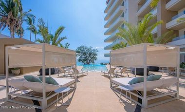 Departamento en venta Bucerias Nayarit frente al mar