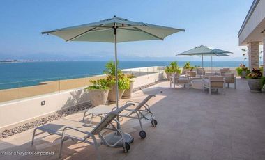 Departamento en venta Bucerias Nayarit frente al mar