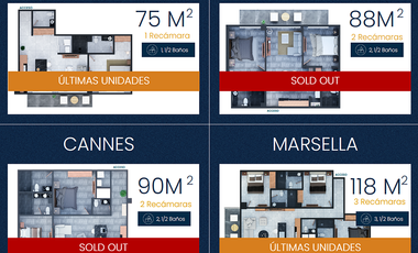 Departamentos en pre-venta en Nuevo Vallarta con amenidades