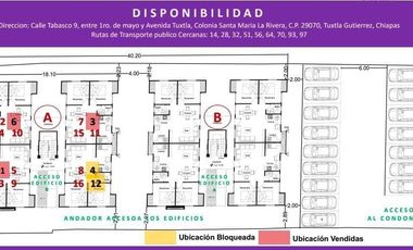 DEPARTAMENTOS EN PREVENTA EN CONDÓMINIO TABASCO