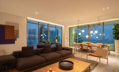 ALQUILER APARTAMENTO 320M2 3 RECMARAS LINEA BLANCA PUNTA PAITILLA