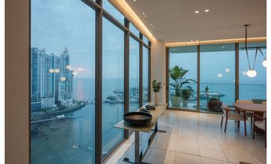 ALQUILER APARTAMENTO 320M2 3 RECMARAS LINEA BLANCA PUNTA PAITILLA