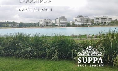 DEPARTAMENTO 4 AMB CON JARDIN -  LAGOON PILAR