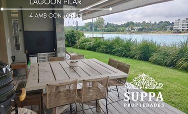 DEPARTAMENTO 4 AMB CON JARDIN -  LAGOON PILAR