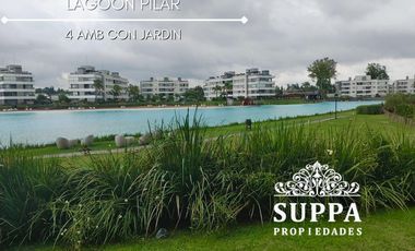 DEPARTAMENTO 4 AMB CON JARDIN -  LAGOON PILAR