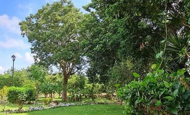 QUINTA CAMPESTRE EN VENTA. AMPLIOS JARDINES. KOBÉN, CAMPECHE.