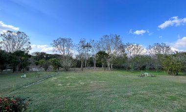 QUINTA CAMPESTRE EN VENTA. AMPLIOS JARDINES. KOBÉN, CAMPECHE.