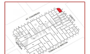 Excelente Terreno en Villa Urquiza- Lideres en Terrenos