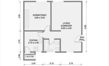 VENTA departamento 2 ambientes y 1/2 San Telmo