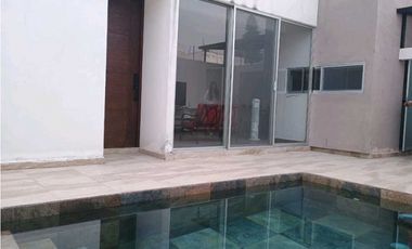 CASA AMUEBLADA EN RENTA EN JIUTEPEC EN PRIVADA CON ALBERCA PROPIA