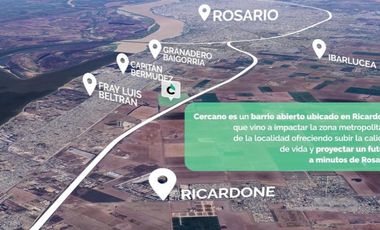 OPORTUNIDAD en Ricardone Terrenos en VENTA Barrio Residencial