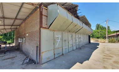 Venta terreno agrícola con planta secado frutas Los Andes