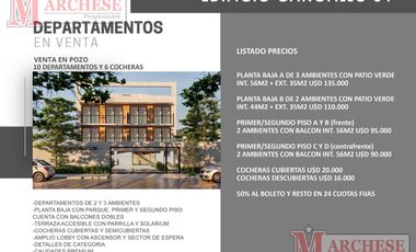 Departamentos en venta en pozo en Ramos Mejía