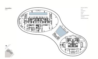 Departamento al rio - Semipiso 4 ambientes con dependencia  - Infinity Towers, Vicente Lopez