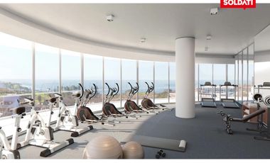 Departamento al rio - Semipiso 4 ambientes con dependencia  - Infinity Towers, Vicente Lopez
