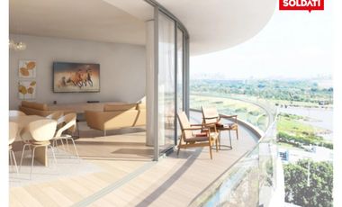 Departamento al rio - Semipiso 4 ambientes con dependencia  - Infinity Towers, Vicente Lopez