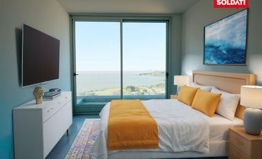 Departamento al rio - Semipiso 4 ambientes con dependencia  - Infinity Towers, Vicente Lopez