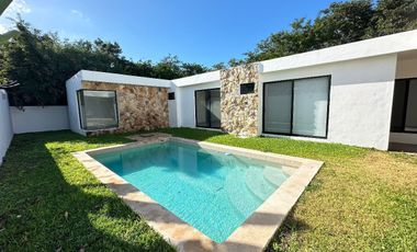 CASA EN VENTA EN MERIDA DE UN NIVEL