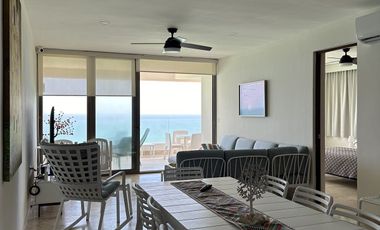 Departamento en Venta Amueblado en Primera fila Chicxulub Puerto, Yucatán