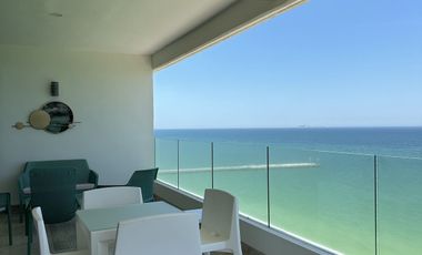 Departamento en Venta Amueblado en Primera fila Chicxulub Puerto, Yucatán