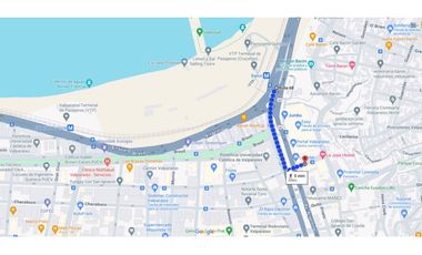 6 locales | 1.254 m2 terreno a pasos Av. Argentina, Metro barón