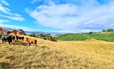 11,5 hectáreas con vista al mar en exclusivo sector urbano Lo Gamboa de Castro.