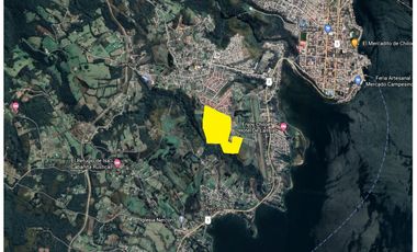 11,5 hectáreas con vista al mar en exclusivo sector urbano Lo Gamboa de Castro.