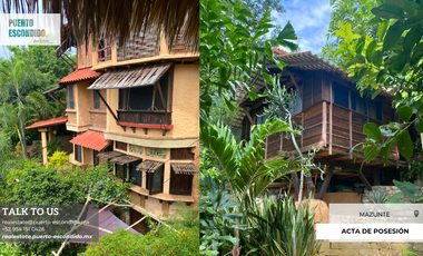 Encantadora Propiedad Boutique en Mazunte