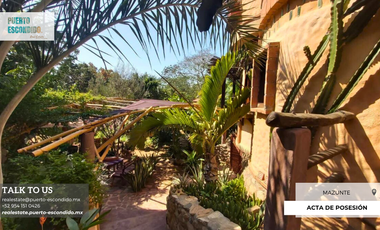 Encantadora Propiedad Boutique en Mazunte