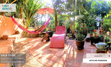 Encantadora Propiedad Boutique en Mazunte