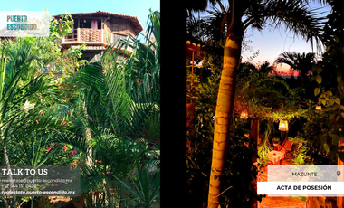 Encantadora Propiedad Boutique en Mazunte