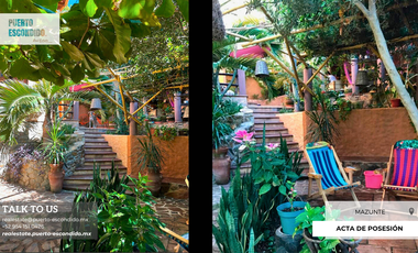 Encantadora Propiedad Boutique en Mazunte